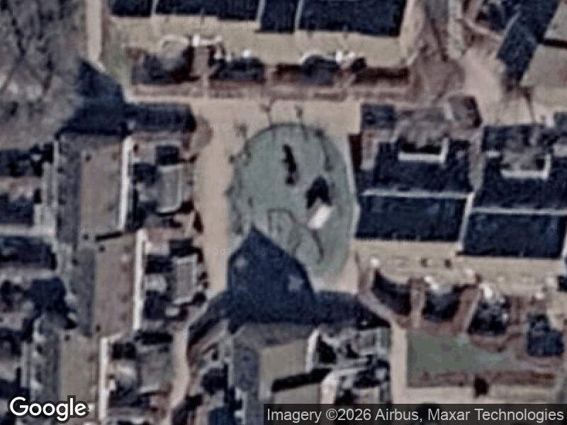 Satellitfoto af Legepladsen v. Langebjergvej