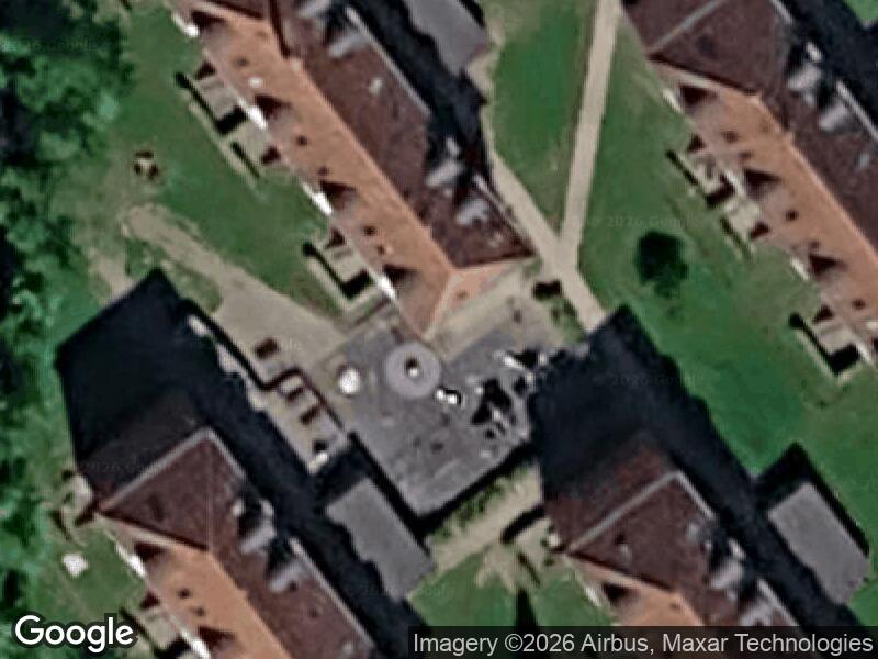 Satellitfoto af Legepladsen v. Hasselvænget