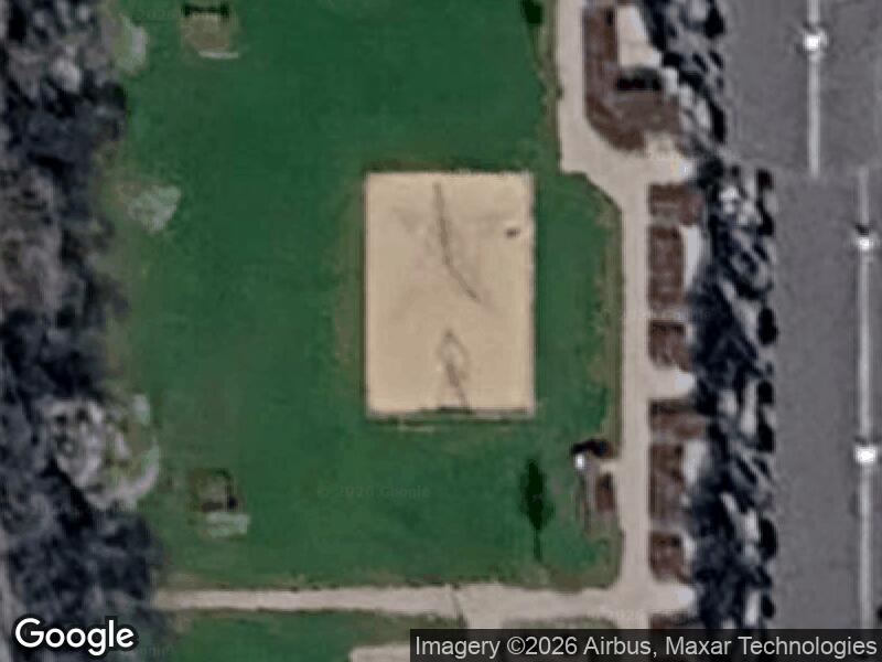 Satellitfoto af Legepladsen v. Brændgårdvej