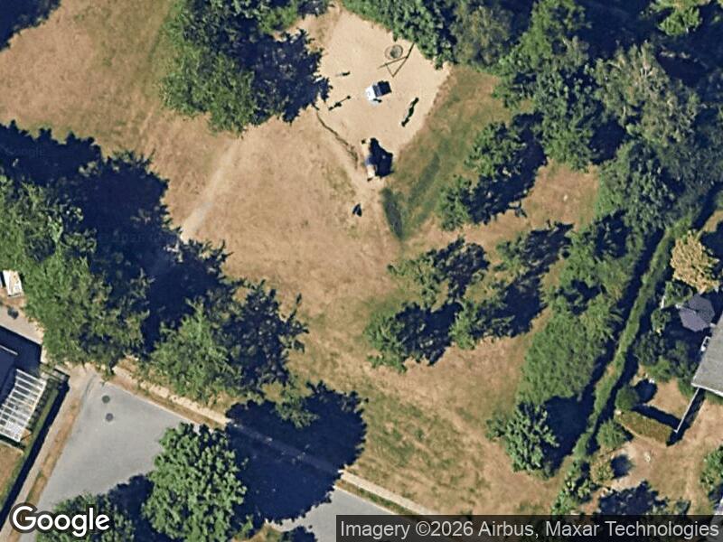 Satellitfoto af Legepladsen ved Cypresvænget anlæg