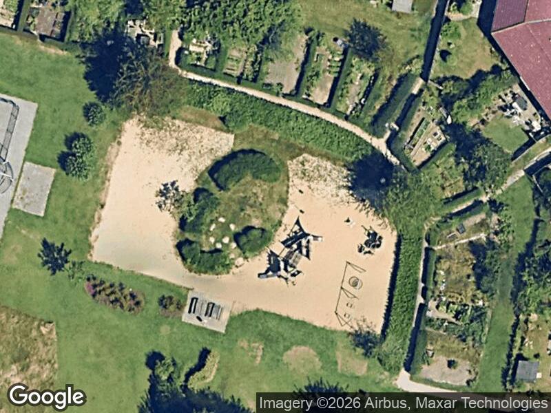 Satellitfoto af Legepladsen v. Stennehøj Allé