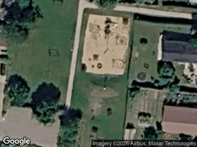 Satellitfoto af Legepladsen v. Bøgevænget