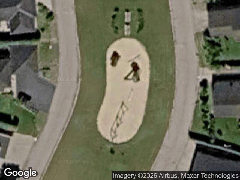 Satellitfoto af Legepladsen v. Skovvikken