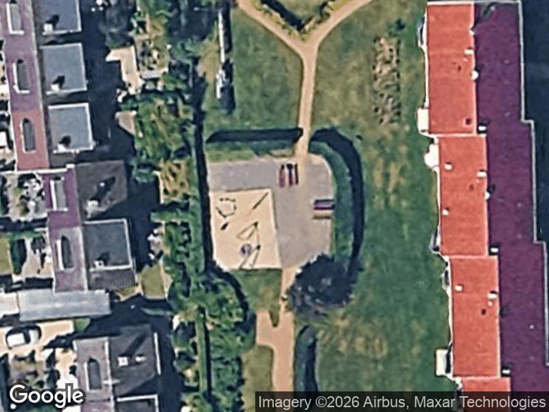 Satellitfoto af Legepladsen v. Granbakken