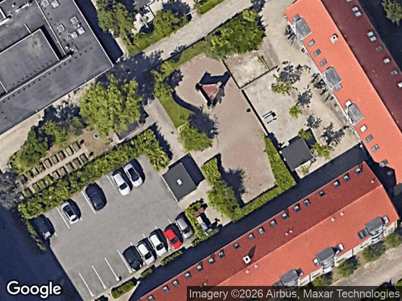 Satellitfoto af Legepladsen v. Stærevej