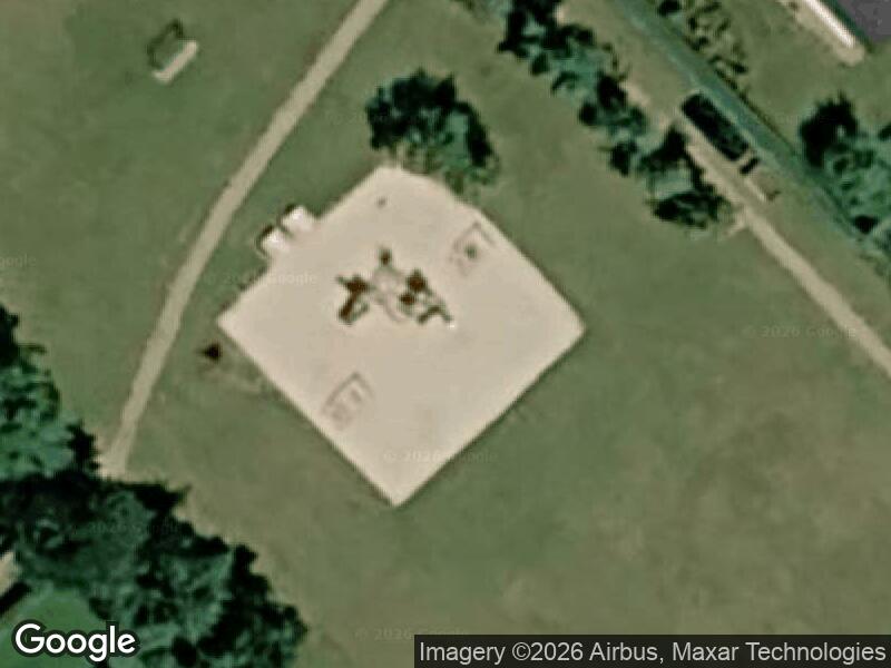 Satellitfoto af Legepladsen v. Møllegaarden