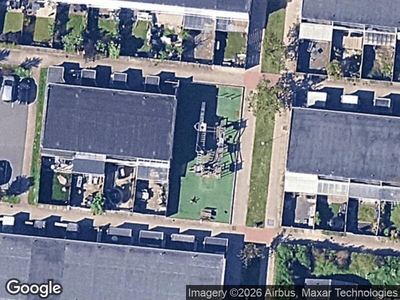 Satellitfoto af Legepladsen v. Falkehusene