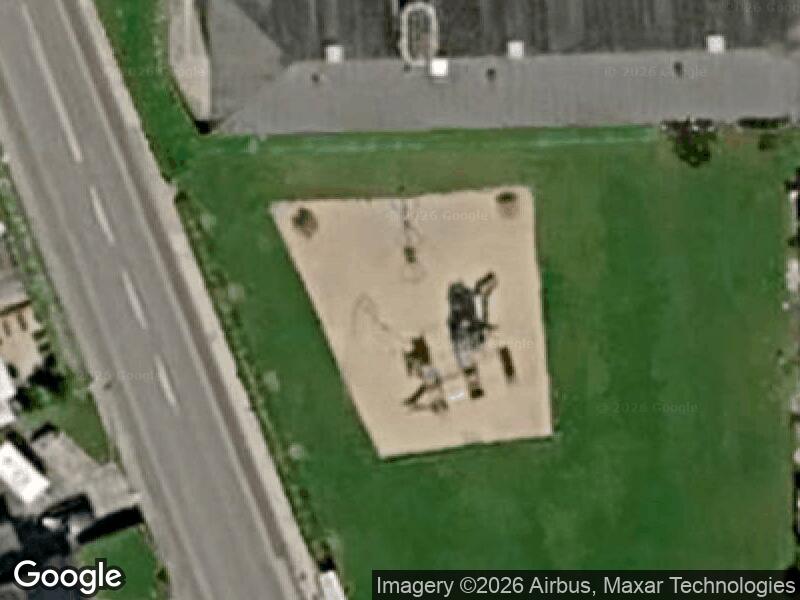 Satellitfoto af Legepladsen v. Vennelystvej