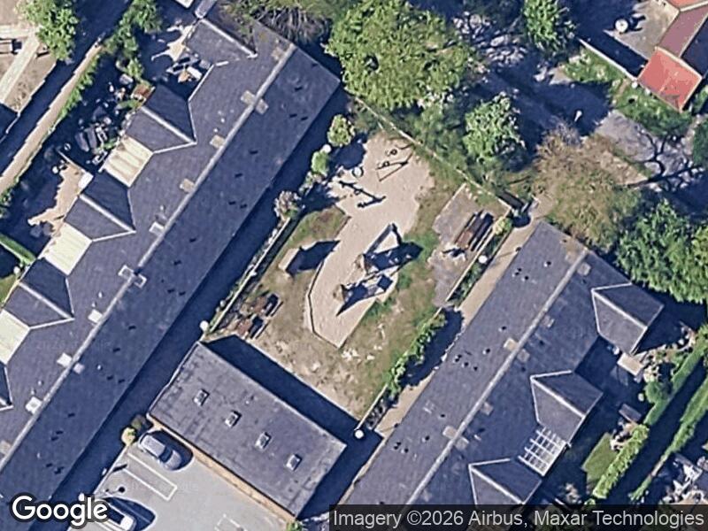 Satellitfoto af Legepladsen v. Bøgelunden