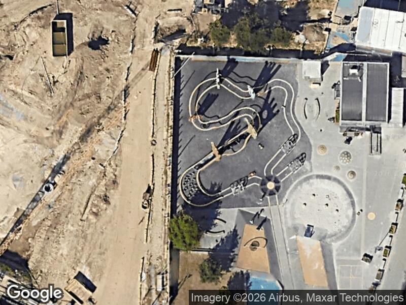 Satellitfoto af Den bemandede legeplads i Mimersparken