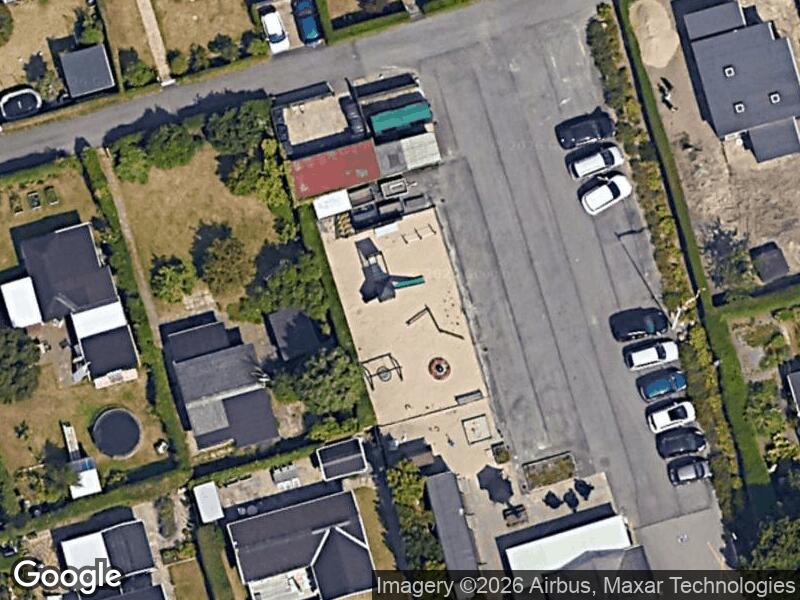 Satellitfoto af Legepladsen v. Haveforeningen Ved Pilegården