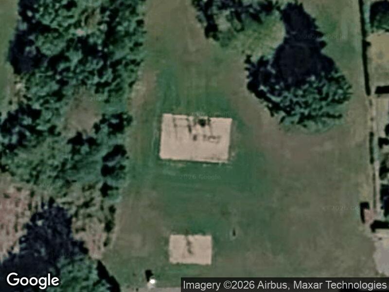Satellitfoto af Legepladsen v. Damgårdsparken