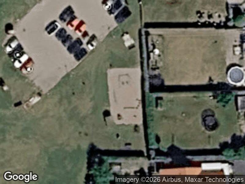 Satellitfoto af Legepladsen ved Birkevej