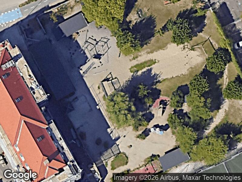 Satellitfoto af Legepladsen v. Bellmansgade