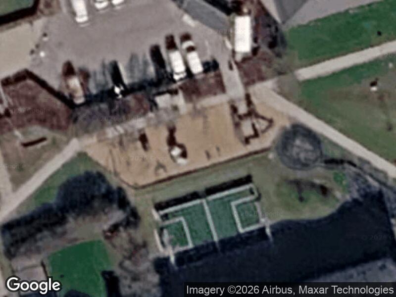 Satellitfoto af Legepladsen v. Grundtvigsvej