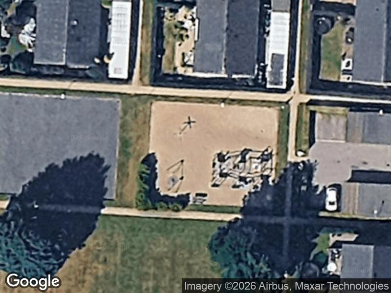 Satellitfoto af Legepladsen v. Sankt Mikkels Alle
