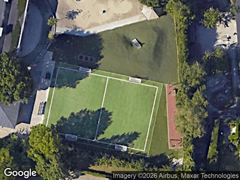 Satellitfoto af Legepladsen v. Tjørnestien