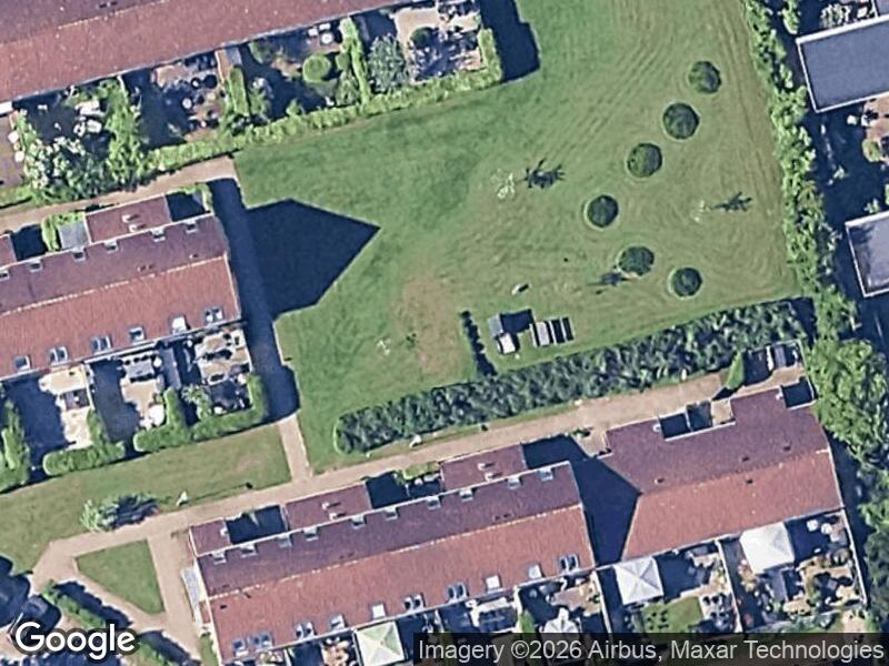 Satellitfoto af Legepladsen v. Lindebakken