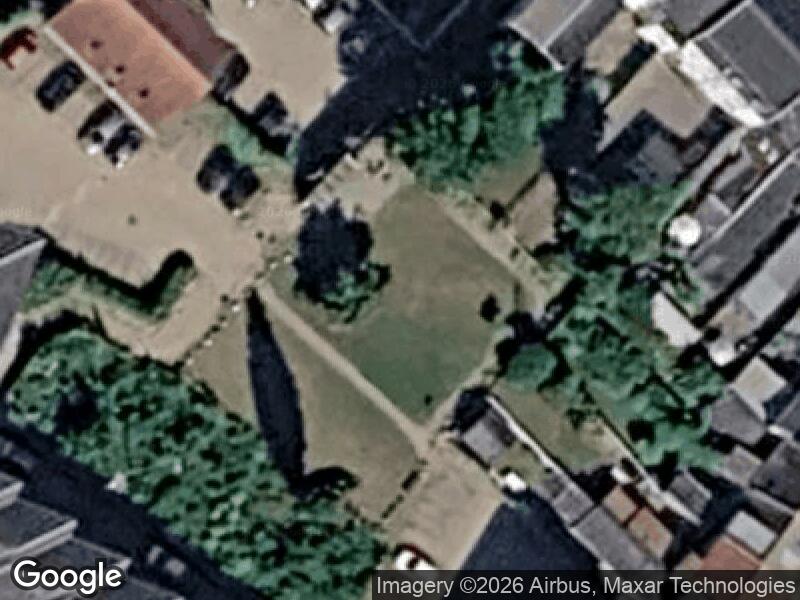 Satellitfoto af Legepladsen v. Karolinegade
