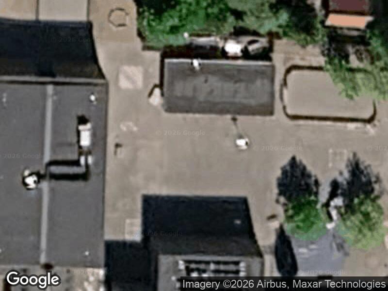 Satellitfoto af Legepladsen v. Bergmannsvej