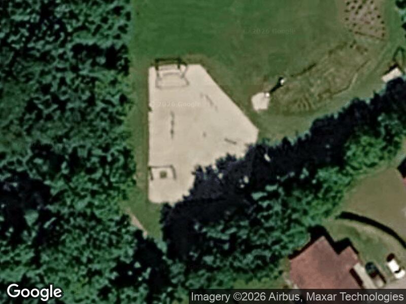 Satellitfoto af Tinghøjs legeplads