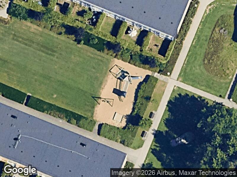 Satellitfoto af Legepladsen v. Kjærslund