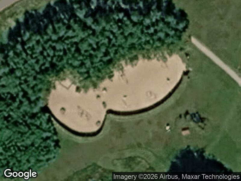 Satellitfoto af Legepladsen i Harlev Bypark