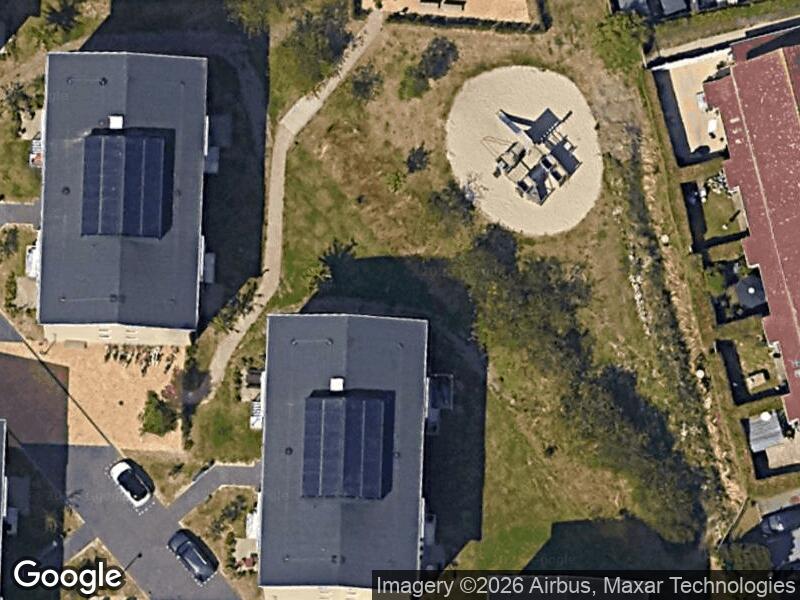 Satellitfoto af Ulvefodvej/ Følfodvej