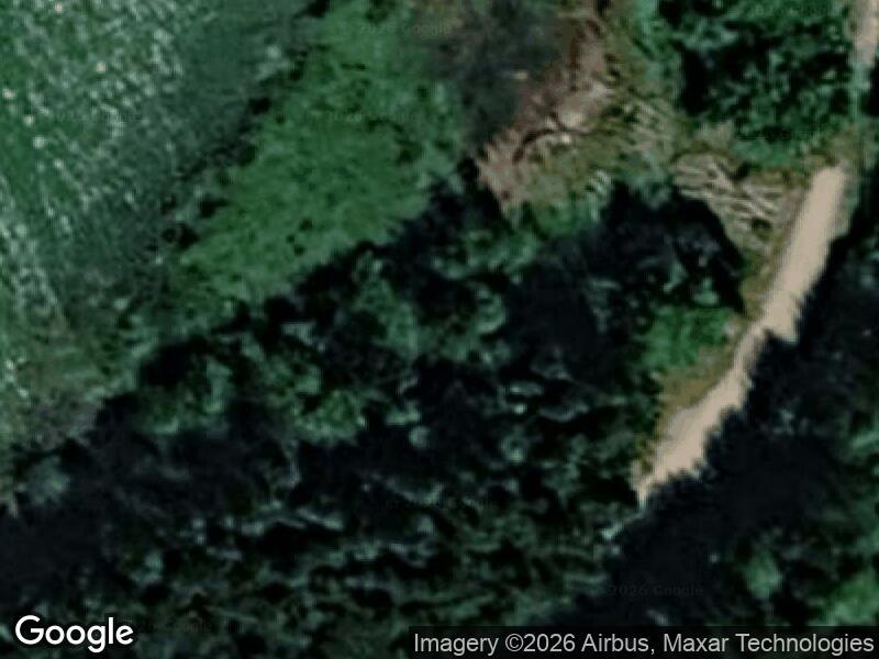 Satellitfoto af Falden skov rejser sig. Nysøvej, Varde
