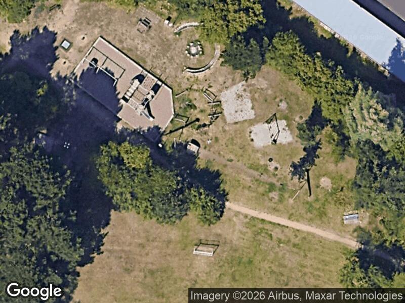 Satellitfoto af Ved Slottet