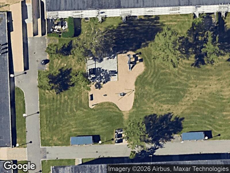 Satellitfoto af Legepladsen v. Lærkeparken
