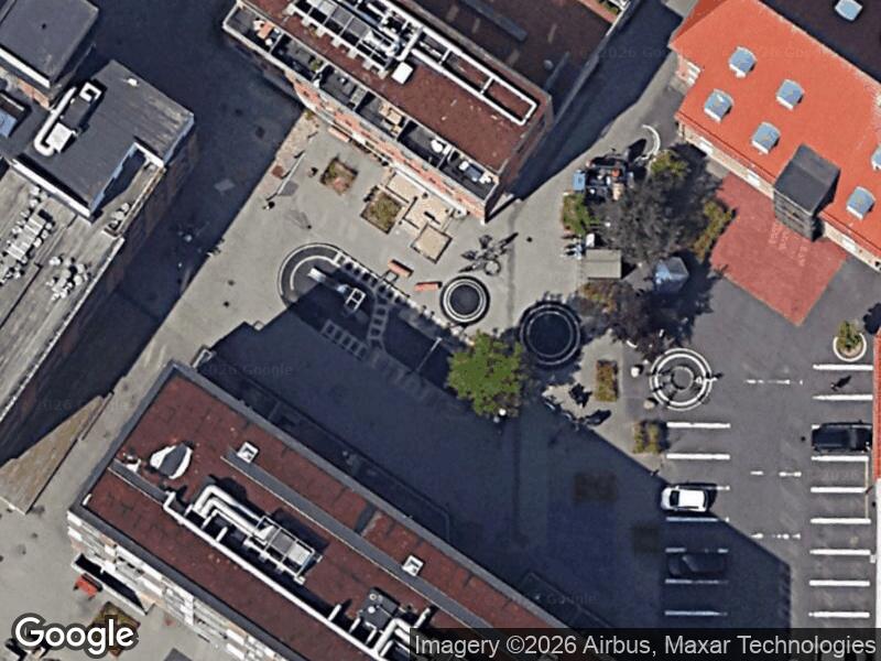 Satellitfoto af Legepladsen v. Carl Jacobsens Vej