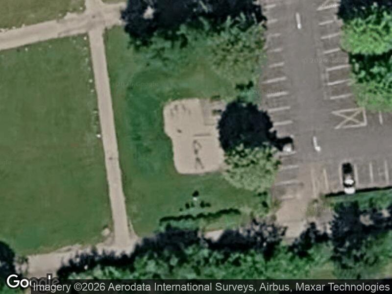 Satellitfoto af Legepladsen v. Skjoldsvej