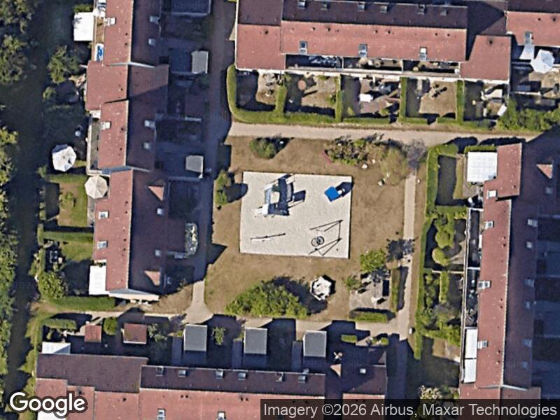 Satellitfoto af Legepladsen v. Vadgårdsvej