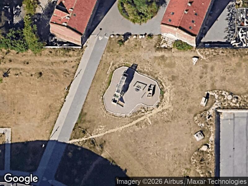 Satellitfoto af Legepladsen v. Landfogedvej