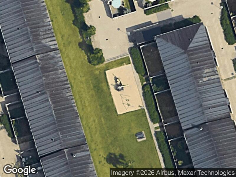 Satellitfoto af Legepladsen v. Doravej