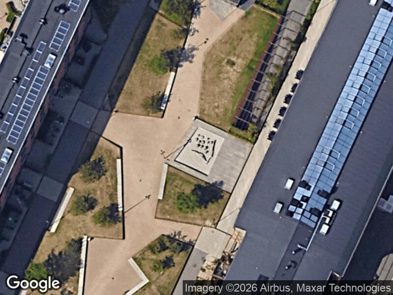 Satellitfoto af Legepladsen v. Valby Maskinfabriksvej
