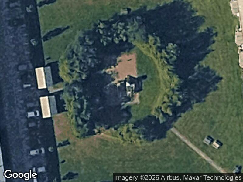 Satellitfoto af Legepladsen v. Roskildevænget