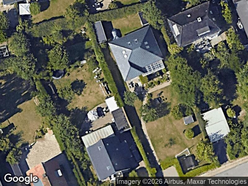 Satellitfoto af Legepladsen ved Hellerup havn