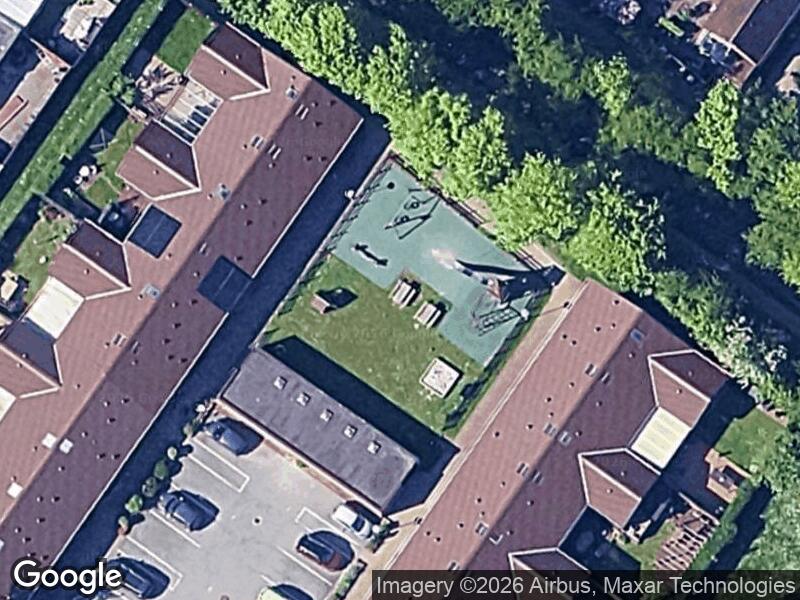 Satellitfoto af Legepladsen v. Fyrrelunden