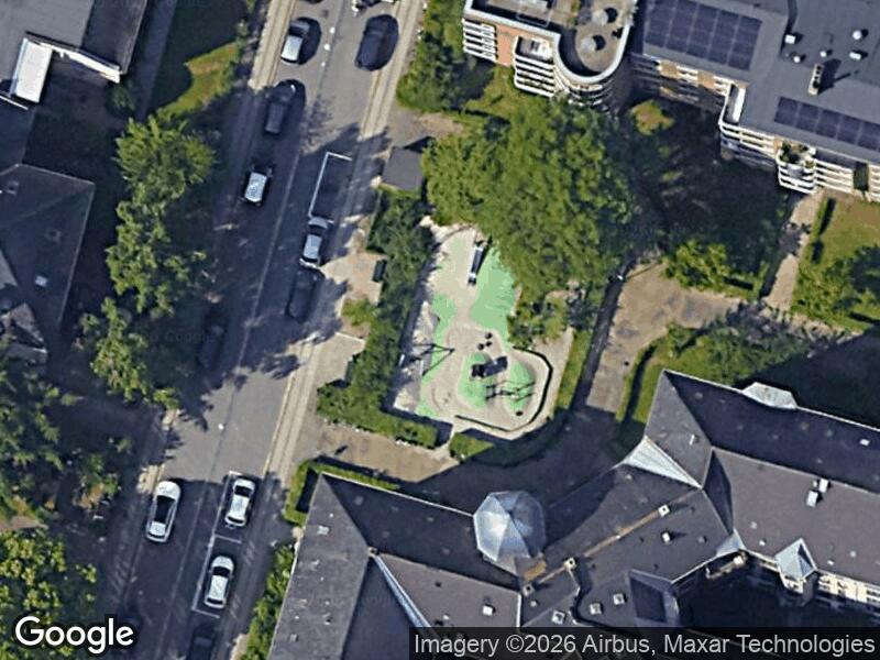 Satellitfoto af Legepladsen ved Nyvej