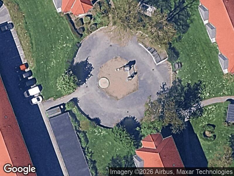 Satellitfoto af Legepladsen v. Gåseholmvej
