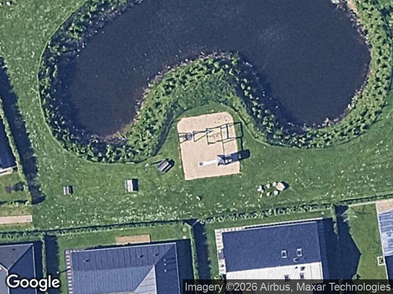 Satellitfoto af Legepladsen v. Atlasvænge