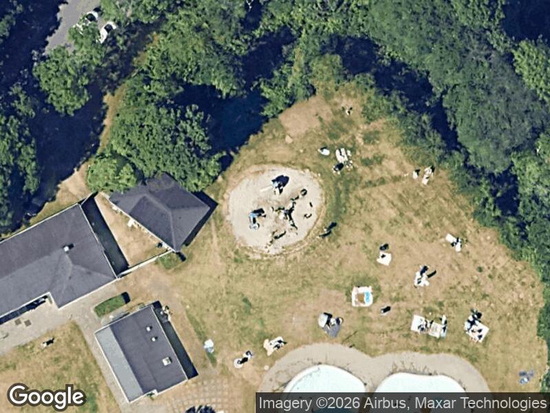 Satellitfoto af Legepladsen v. Havekolonien Roerskov