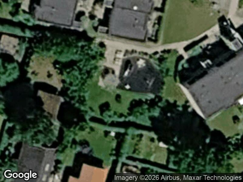 Satellitfoto af Legepladsen v. Østervænget