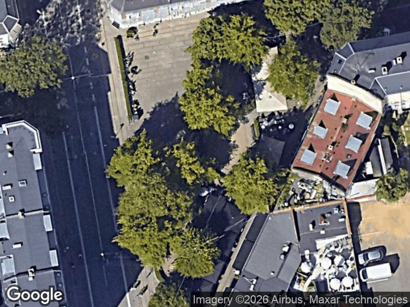Satellitfoto af Legepladsen på Bopa Plads