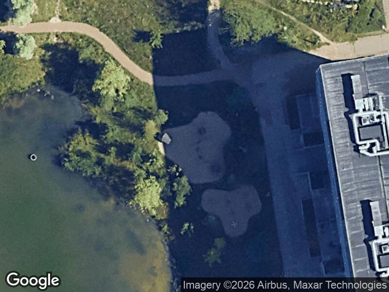 Satellitfoto af Legepladsen i Joops Have (sydøst)
