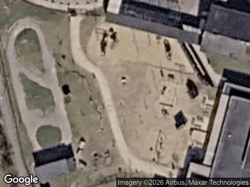 Satellitfoto af Legepladsen v. Kirkevej
