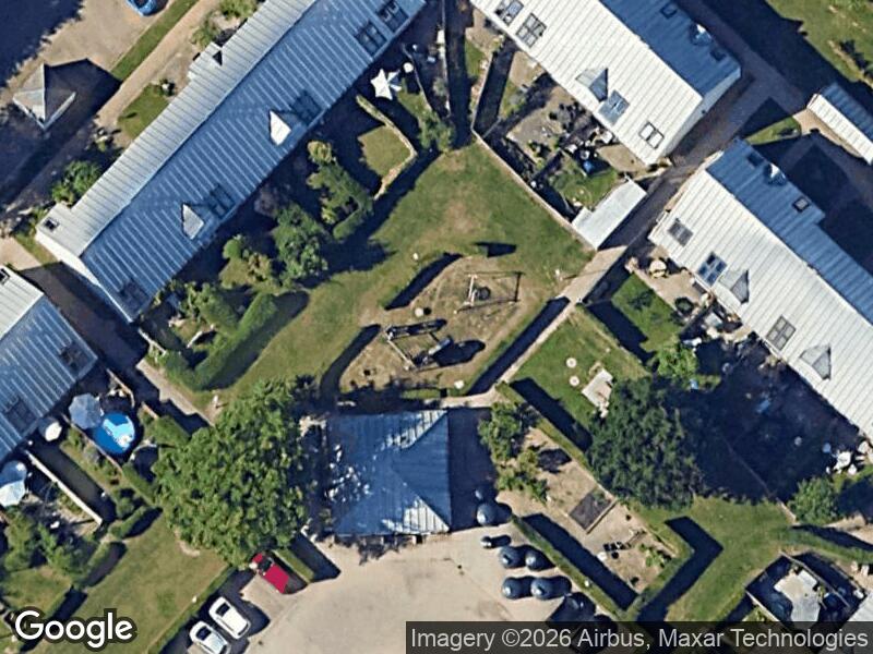Satellitfoto af Legepladsen v. Blommegrenen