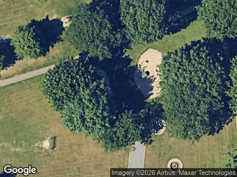 Satellitfoto af Legepladsen ved Abels Allé